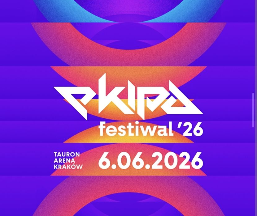 2 Bilety na Festival Ekipy 06.06.26. Płyta. Kraków