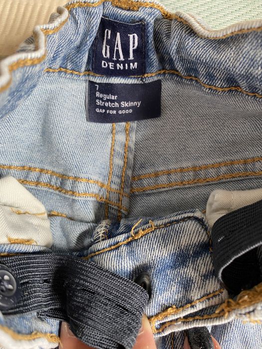 Spodnie jeansy GAP Denim 7T 122 cm Regular Stretch Skinny