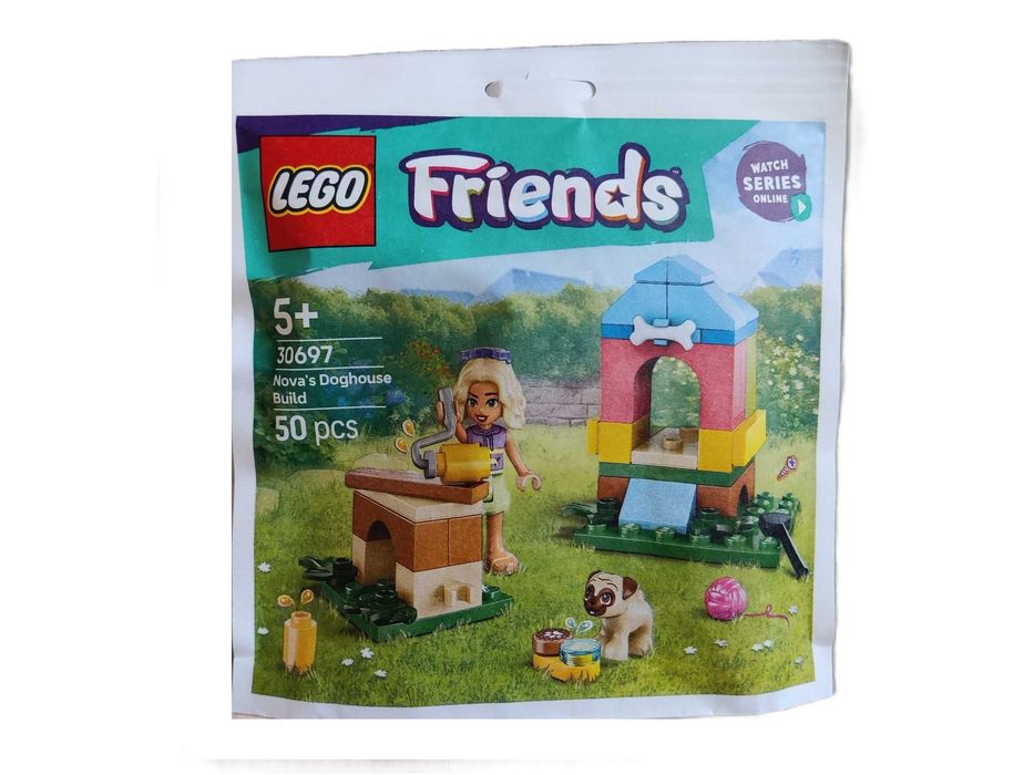 NOWY zestaw LEGO FRIENDS 30697 Buda dla psa Novy (saszetka polybag)