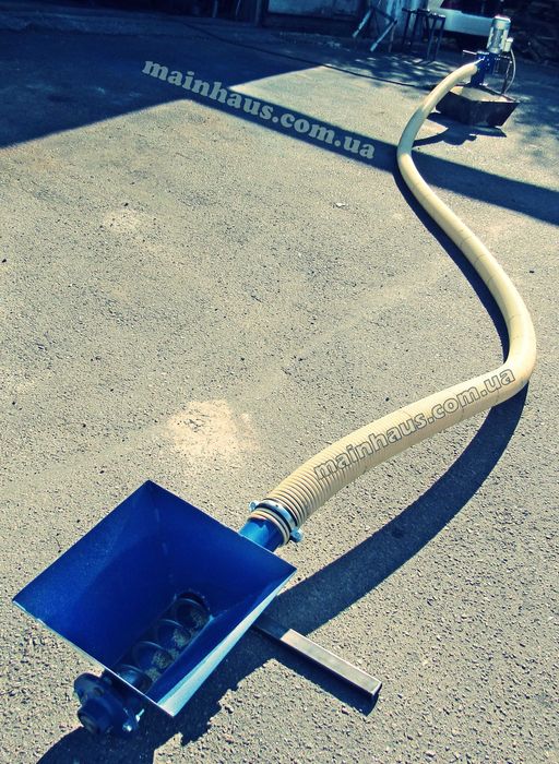 шнек зерновий гнучкий навантажувач спіральний гибкий для кукурудзи сої