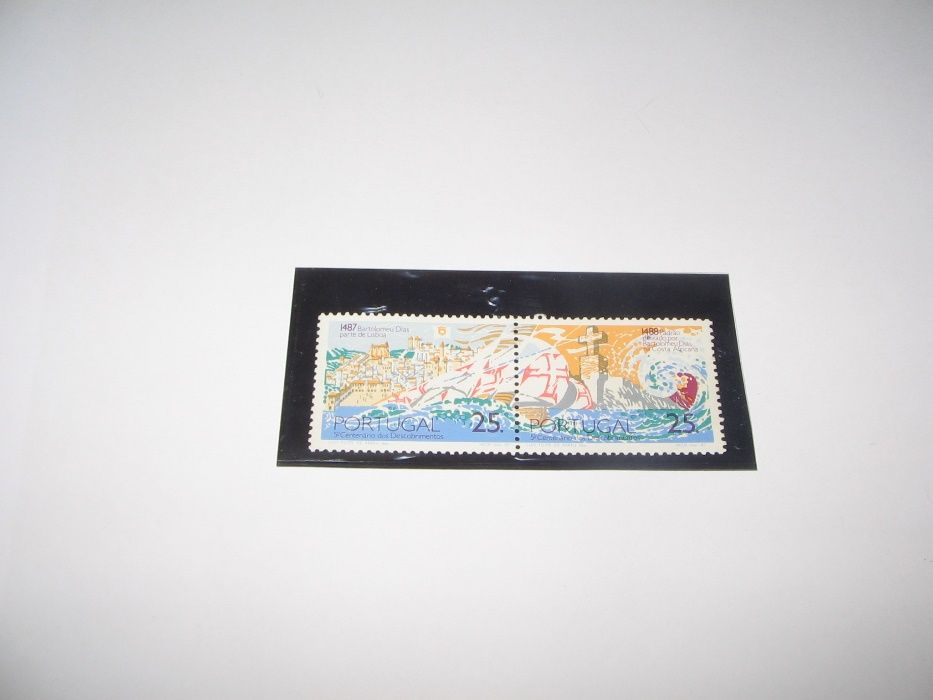 Selos novos (2) Inicio da Viagem de Bartolomeu Dias