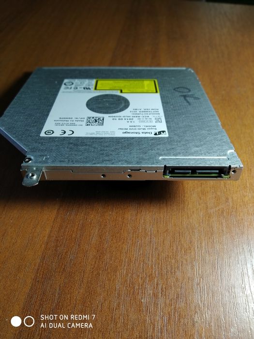 Super Multi DVD Writer.
Model.: GU90N. Производство Малайзия.Размер 9м