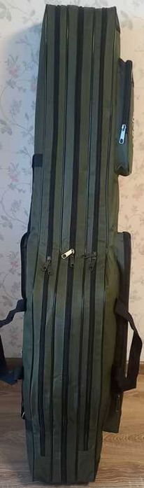 Чехол для удилищ 135/150 см 3 отд. карповый рыболовный фидерный чохол