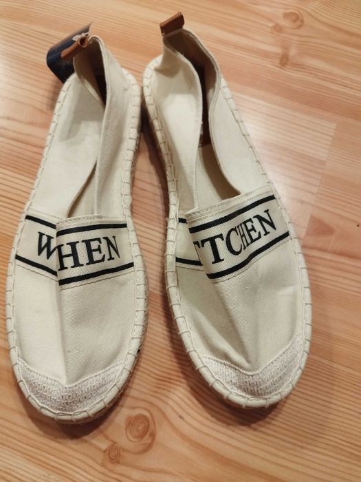 Espadryle Wittchen 40 beżowe