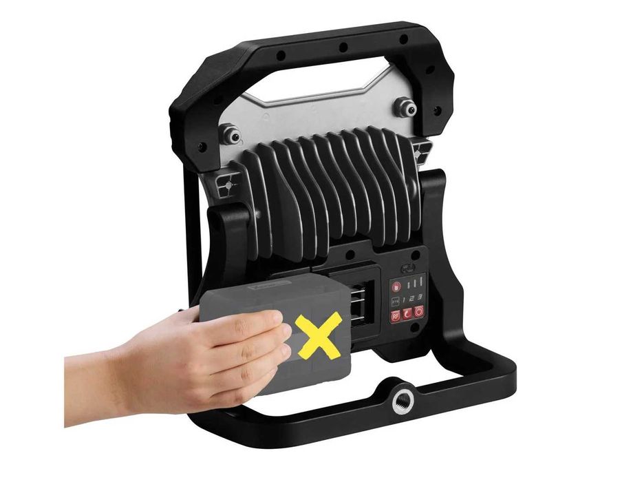 Aku LED reflektor Parkside PERFORMANCE PPBSTA A1 MEGA MOCNY 10 000 lm