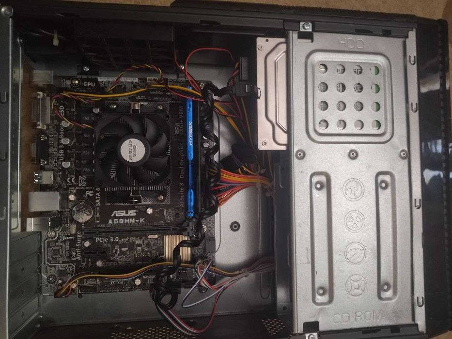 Комп`ютер Asus A68 MH-K + процесор A6 6400k+8GB +120GB ssd+320GB hdd