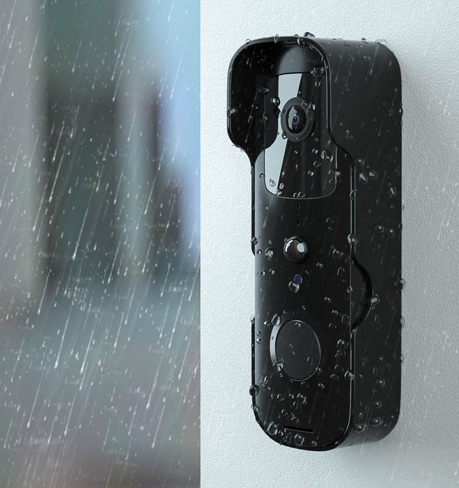 Wideodomofon Wifi Kamera Full HD Tuya Smart Po Polsku + Dzwonek