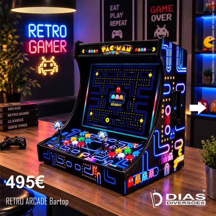 RETRO ARCADE Bartop - Novas