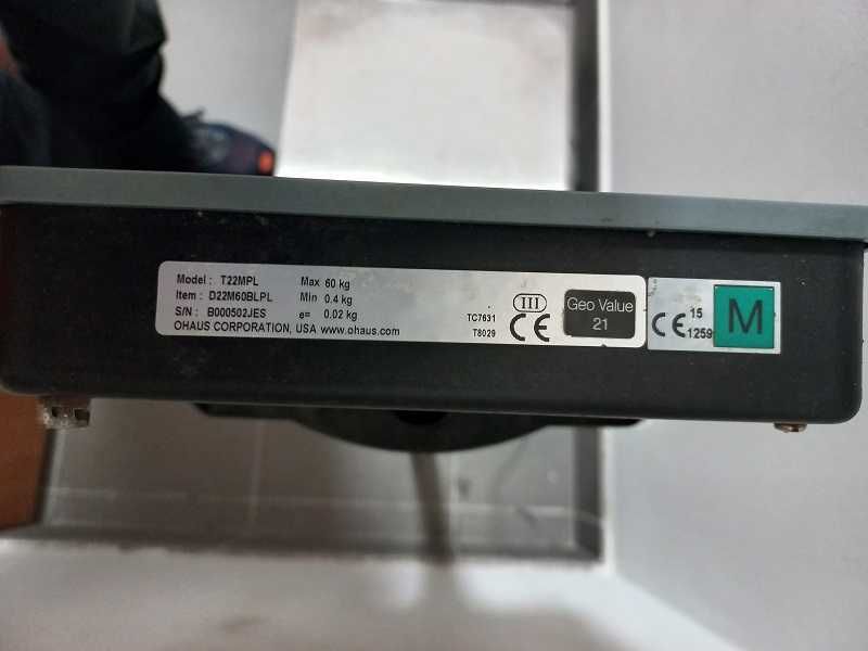 Waga magazynowa do 60 kg, DEFENER 2200