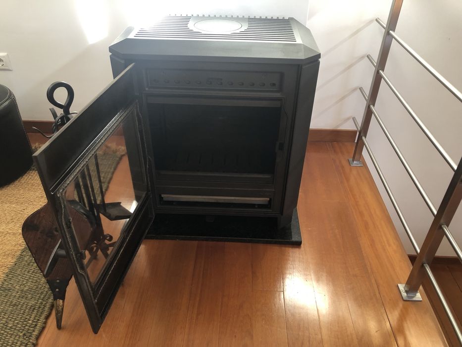 Salamandra a Lenha 8KW Carolo Invicta