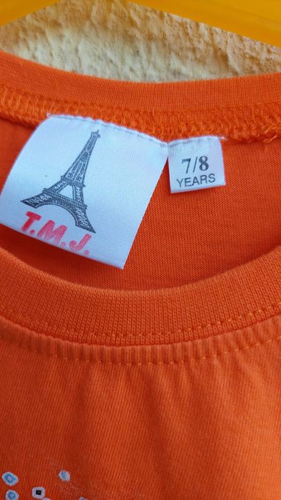 T-shirts criança 7/8 anos