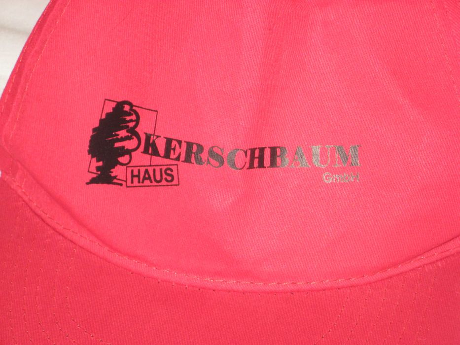 Czapka z daszkiem regulowana Kerschbaum czerwona czapeczka
