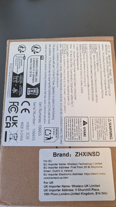 Câmara rotativa WiFi  SQ17