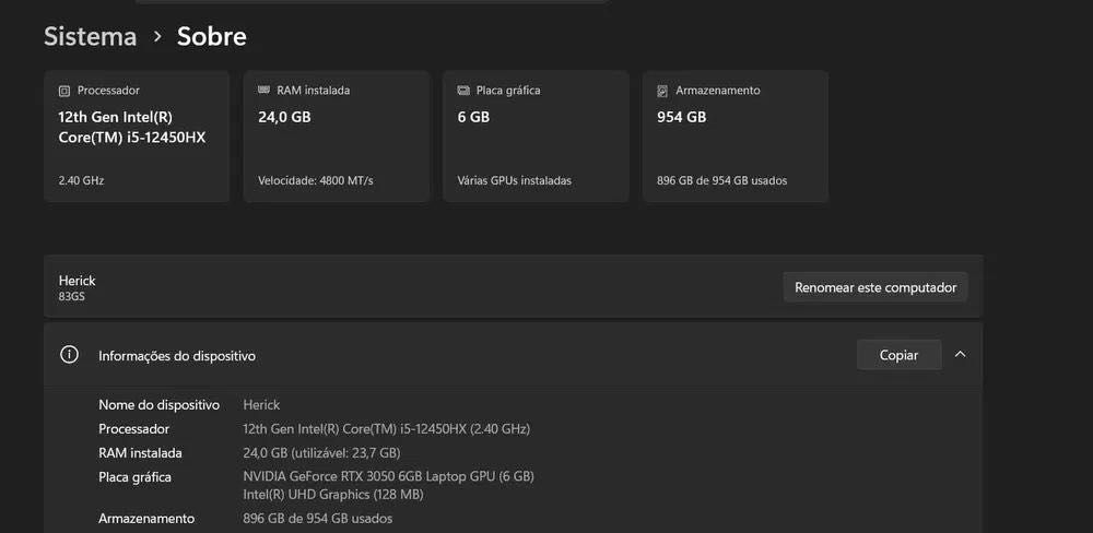 Notebook Lenovo