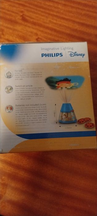 Sprzedam lampkę nocną z projektorem do pokoju dziecka