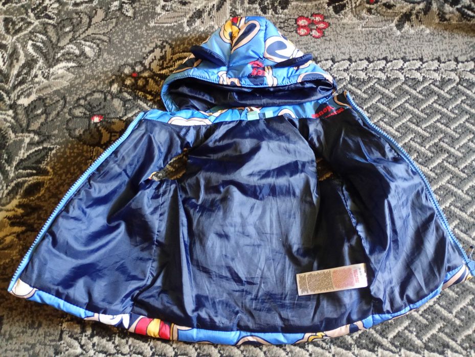 Kurtka i bezrękawnik dziecinny (70-80cm)