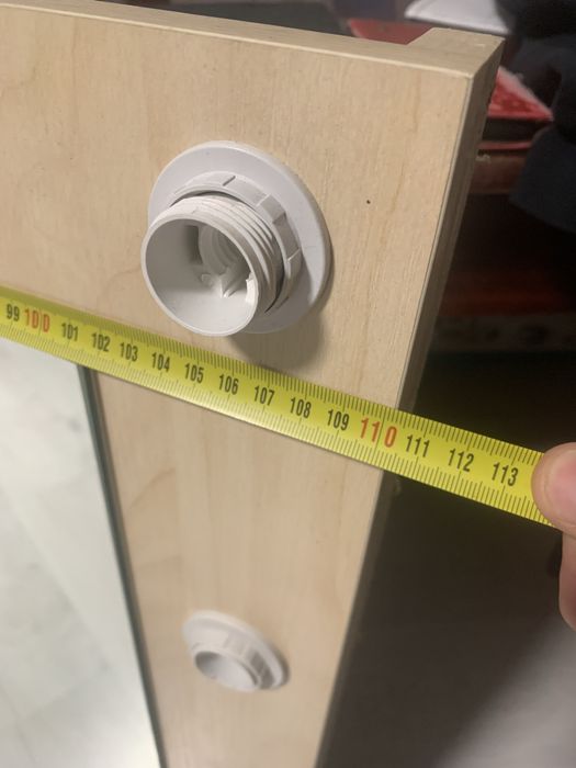 Дзеркало гримерне перукарське