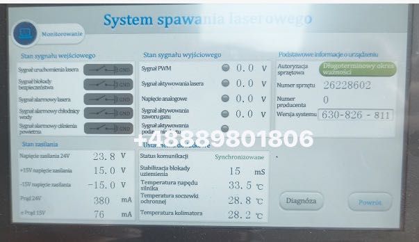 Zenith Weld 2000W – Spawarka laserowa z chłodzeniem wodnym