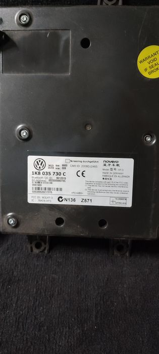 Блок блютуза 7L6035730 5N0035730 A блок блютус блок підключення телефо