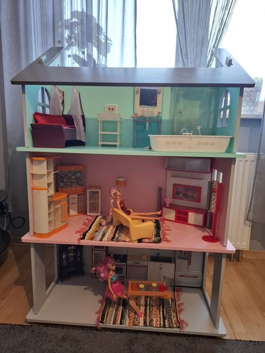 Domek dla lalek barbie duży pełnowymiarowy