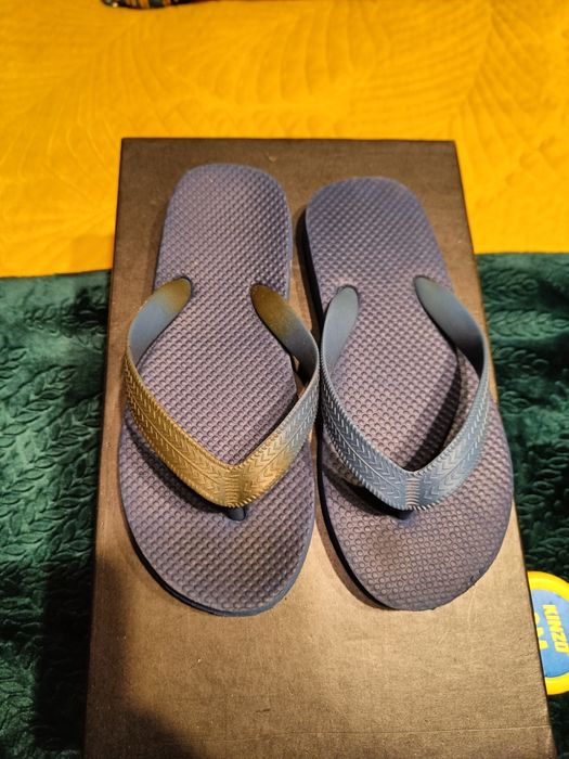 Sandały japonki laczki letnie 31 granatowe