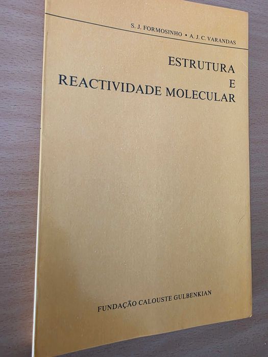 Livro "Estrutura e Reactividade Molecular" de S. J. Formosinho