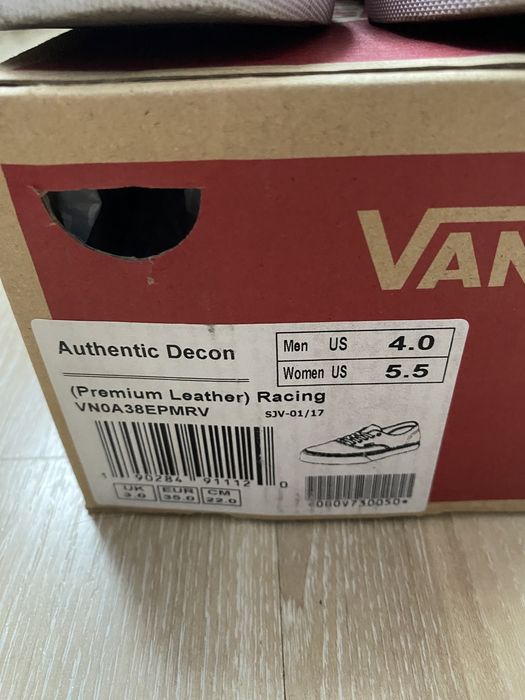 Vans Authentic Decon Premium Leather