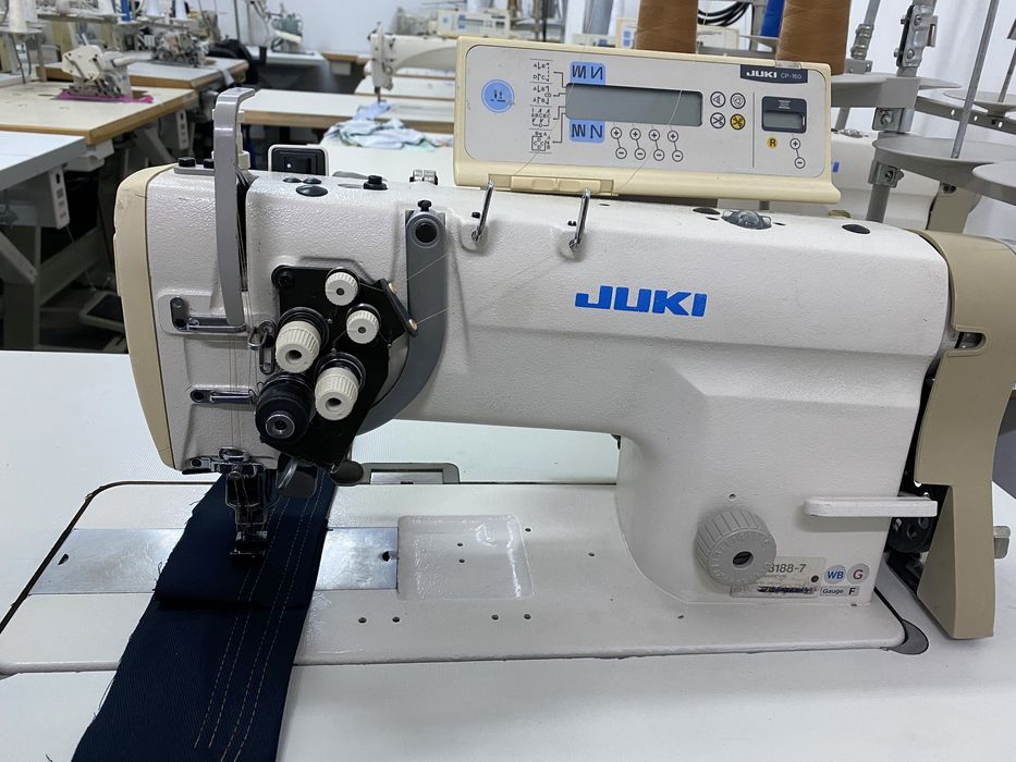 Stębnówka dwuigłowa Juki LH 3188-7 automat  duży chwytacz dwuigłówka