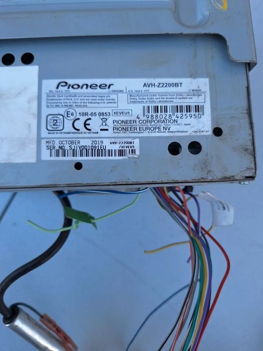 Radio pioneer avh-z2200bt 2 din - Vw Transporter T5 Caravelle
