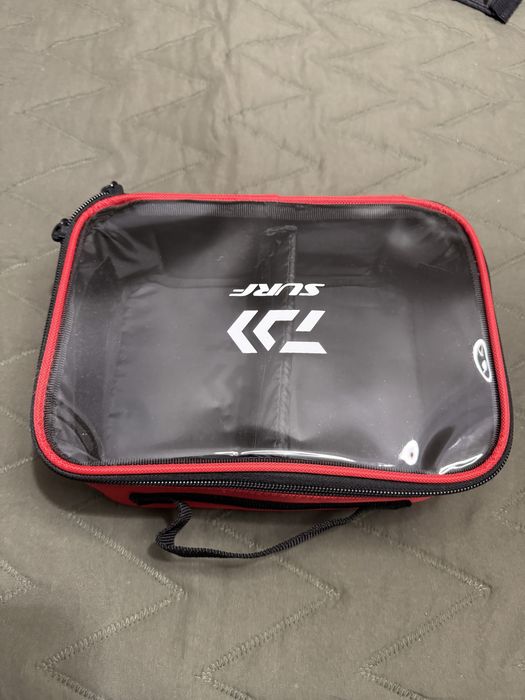 Bolsa daiwa bobines e material