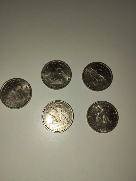 Moedas 5 Escudos 1976