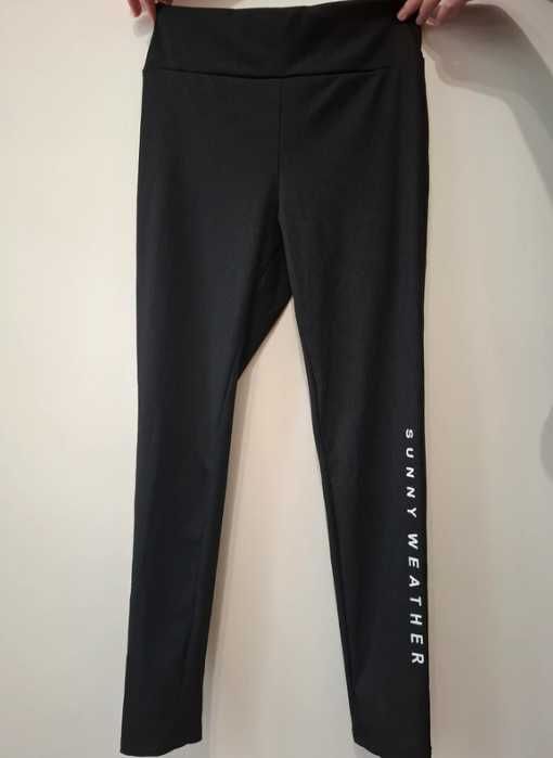 Spodnie legginsy damskie M