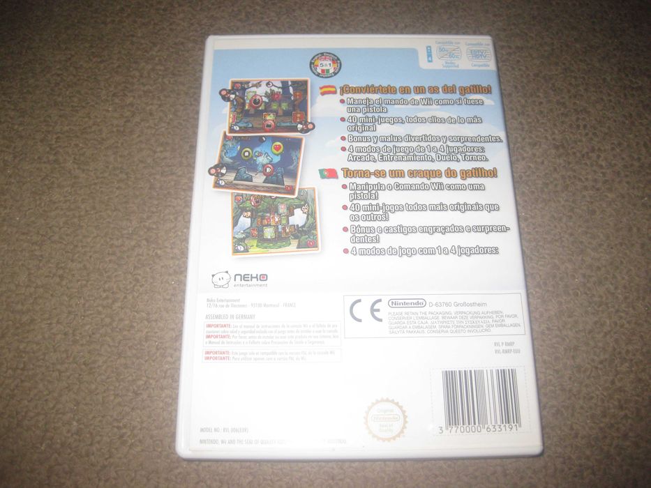 Jogo "Cocoto Magic Circus" para a Nintendo Wii/Completo!