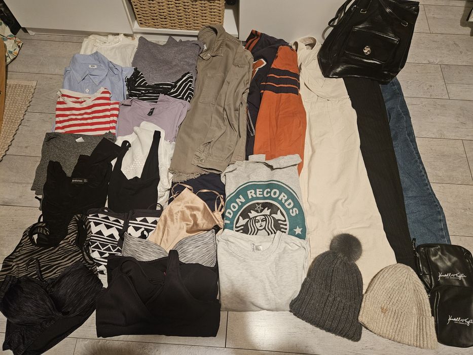 OKAZJA! Zestaw 30 ubrań damskich rozmiar M!