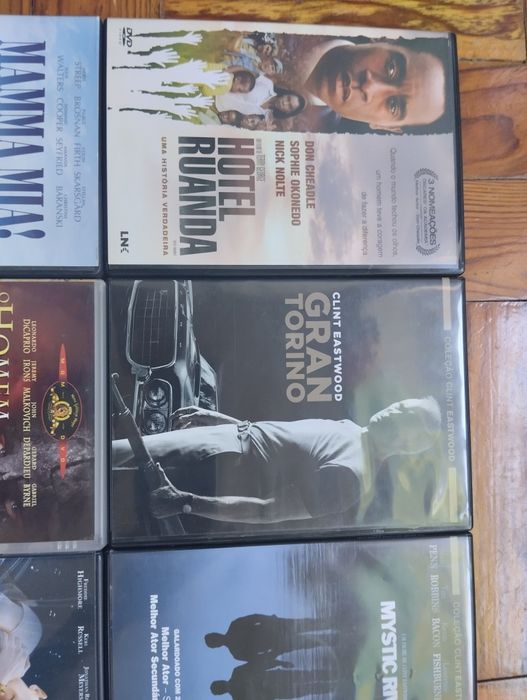 DVDs originais em bom estado