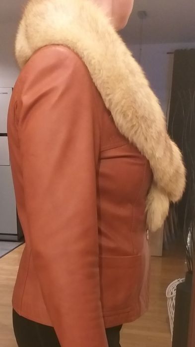 Marynarka skóra naturalna