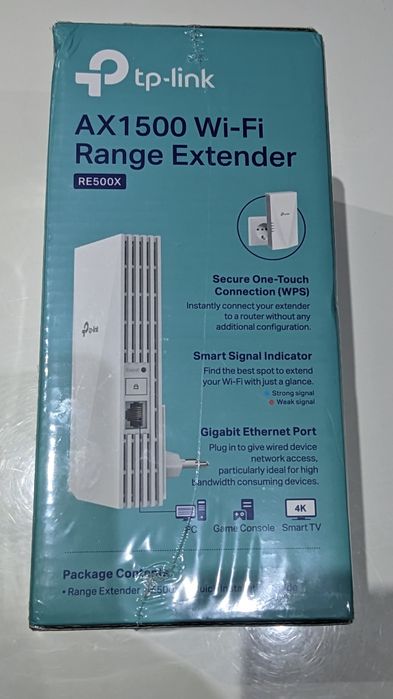 Wzmacniacz sieci TP-LINK RE500X 2.4 / 5 GHz, Wi-Fi 6 (802.11 a/b/g/n/a