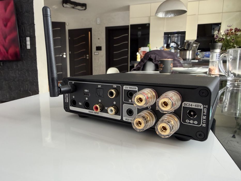 Wzmacniacz Aiyima A80 Hi-Res Dac BT AptX