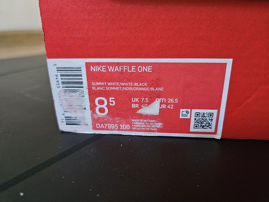 Buty Nike Waffle One Białe