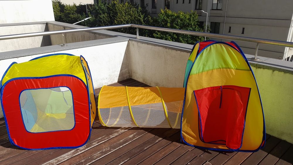 Tenda + Túnel infantil