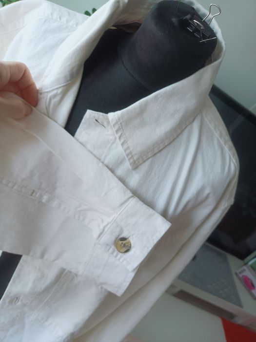 Bluza marynarka męska nowa z metką bawełna i len roz XL Reserved