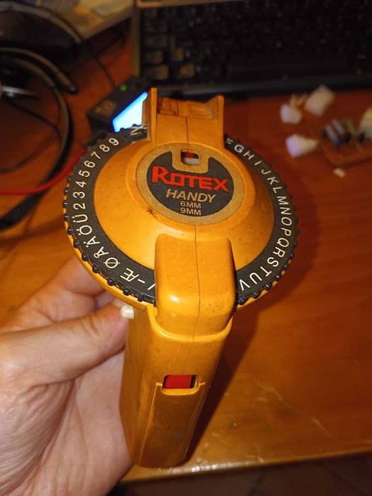 Maquina Rotex Handy  (Fita Autocolante)