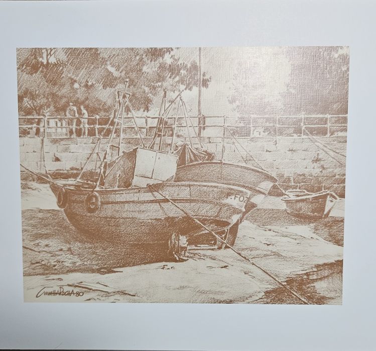 Conjunto de 5 gravuras