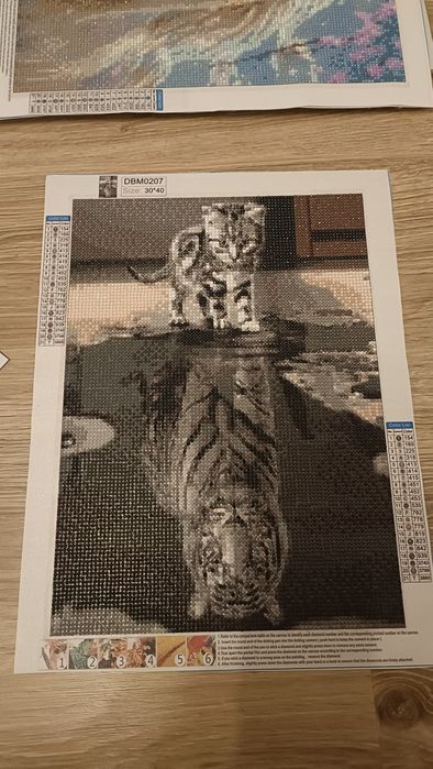 Diamond painting - cena do negocjacji