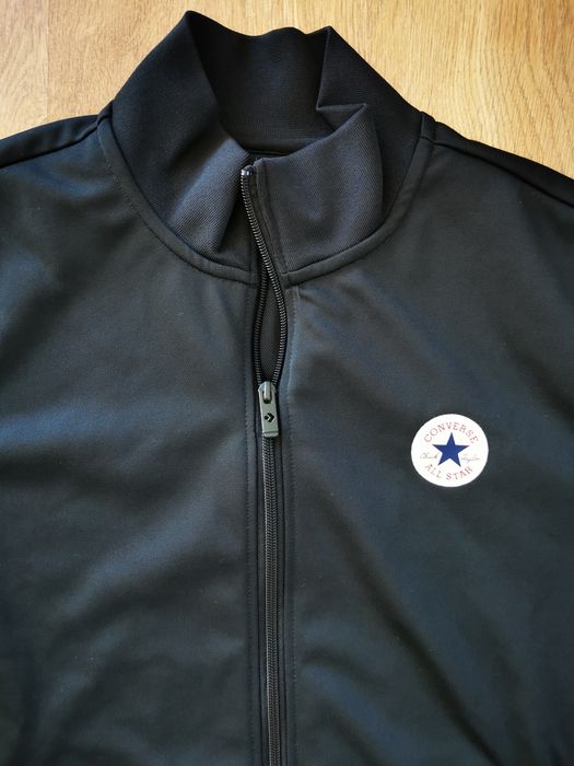 Converse bluza męska rozpinana sportowa dresowa czarna rozmiar M