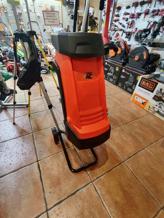 Измельчитель веток ТехАС ТА-SH2600/2,6кВт/до 45мм/Гарантия2/сетевой/90