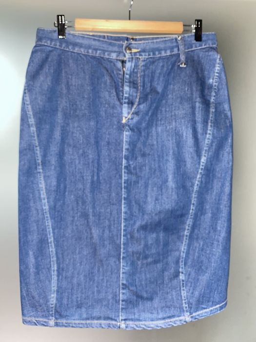 Levi’s orginals jeans dżinsowa spódnica asymetryczna M 38