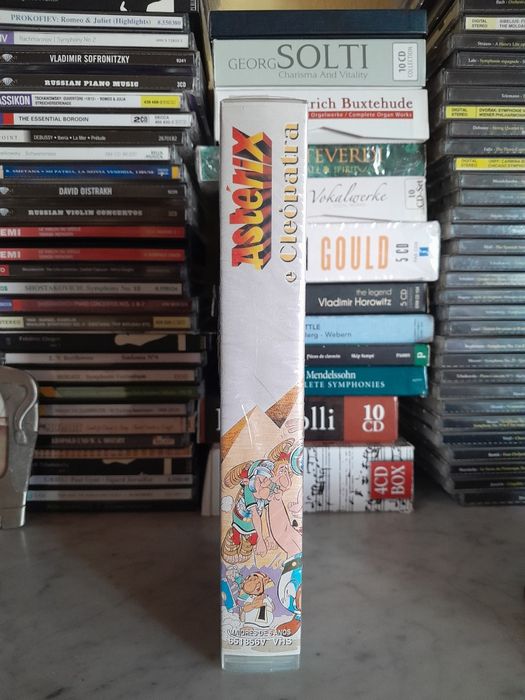 VHS Astérix e Cleópatra (Animação) VHS Nova Selada. Falado Português