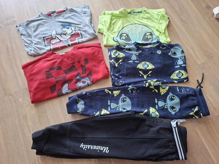 Dres Coccodrillo Chłopiec r. 116 -gratis czarne spodnie