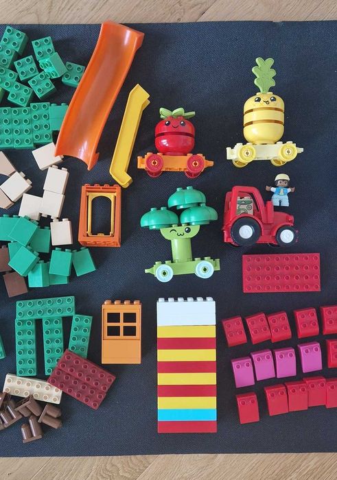 Duży zestaw LEGO Duplo, Unico Maximilian Families + dodatkowe (280el)